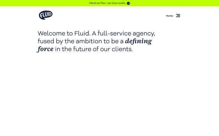 Captura de ecrã de fluid-ideas.co.uk