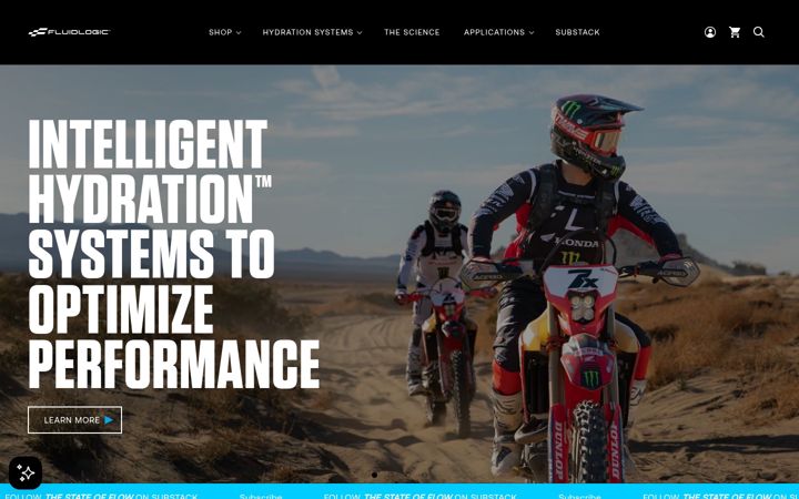 Screenshot of fluidlogic.com