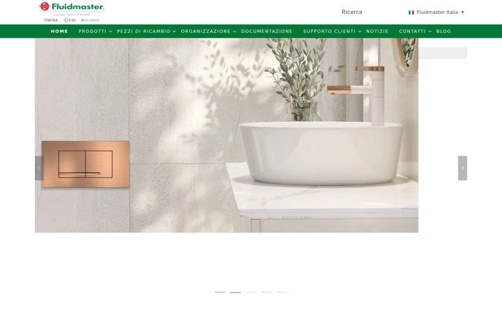 Screenshot of fluidmaster.it