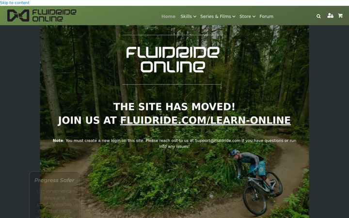 Screenshot of fluidrideonline.com