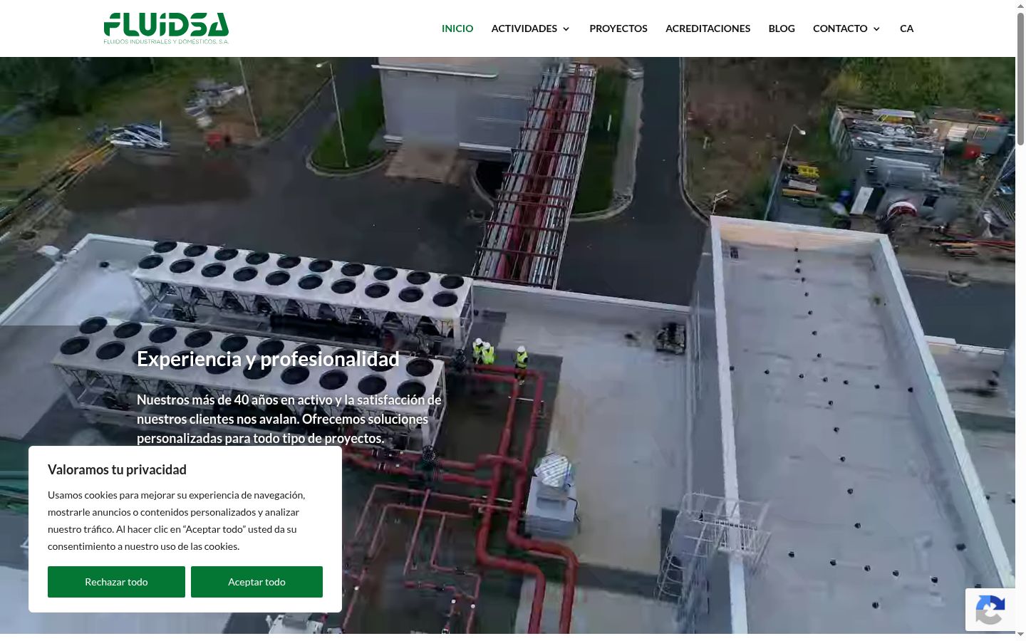 Screenshot des Einwilligungsbanners vor jeglicher Interaktion