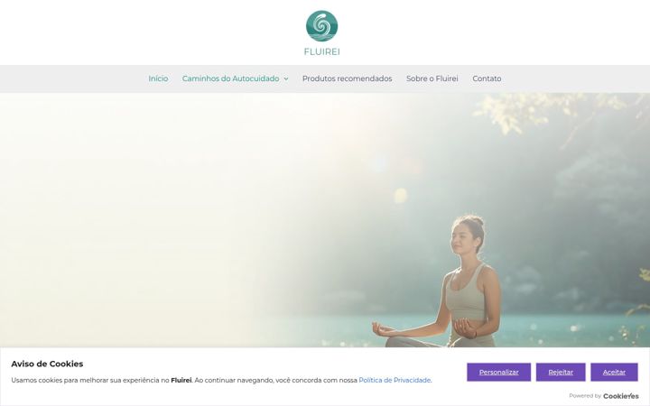 Skärmbild av fluirei.com.br