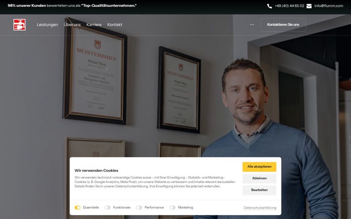 Screenshot of flumm.com