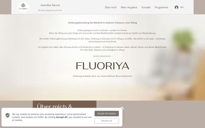 Screenshot of fluoriya.de