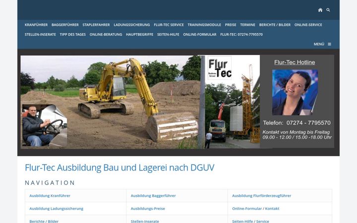 Screenshot of flur-tec.com