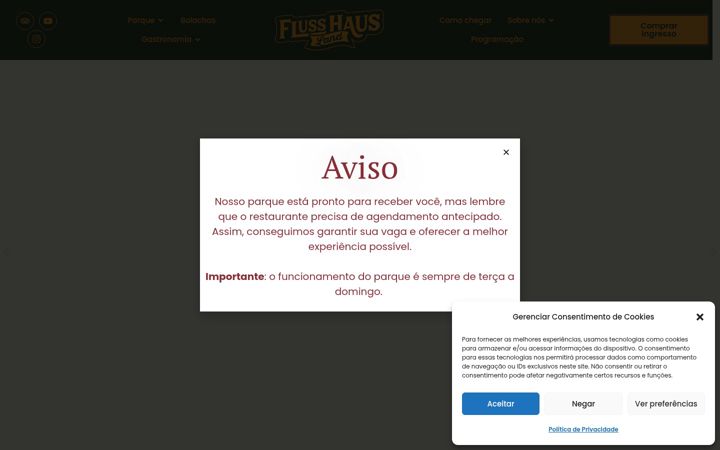 Skärmbild av flusshaus.com.br