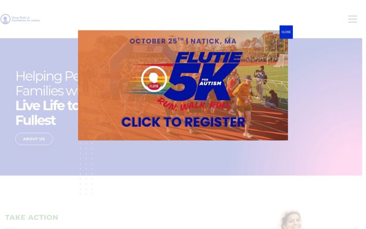Screenshot of flutiefoundation.org