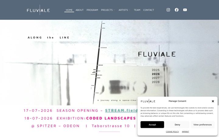 Screenshot of fluviale.eu