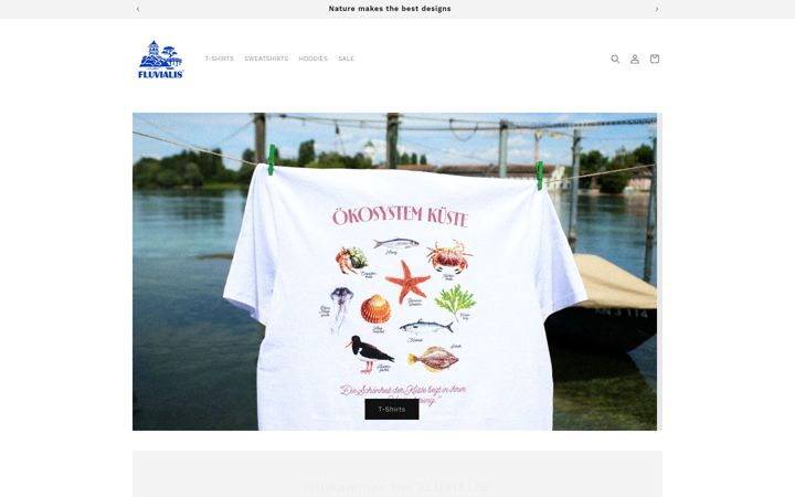 Captură de ecran a fluvialis.co