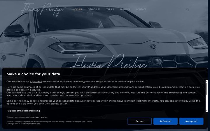 Screenshot of fluviaprestige.com