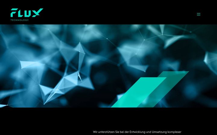 Screenshot of flux-technology.at