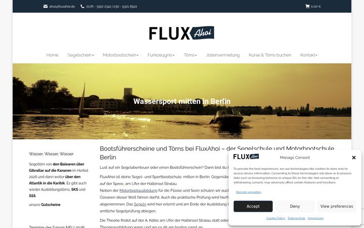 Screenshot of fluxahoi.de