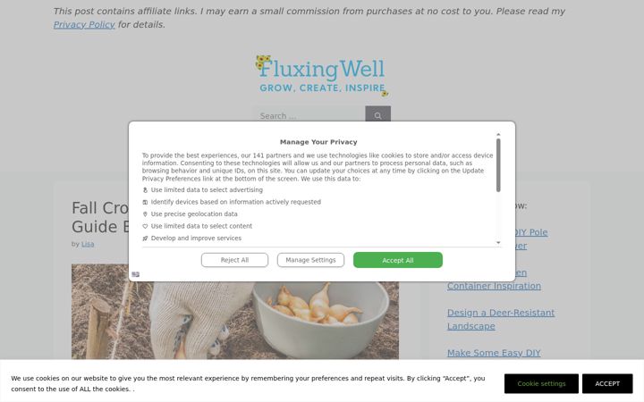 Screenshot of fluxingwell.com