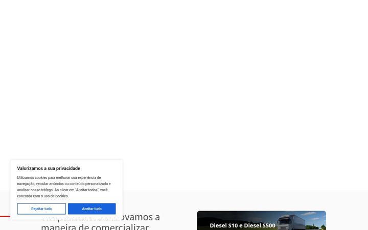 Screenshot of fluxocombustiveis.com.br