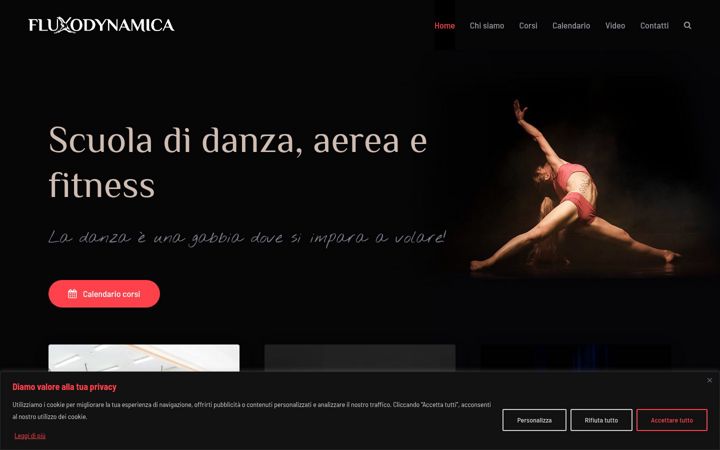 Screenshot of fluxodynamica.com