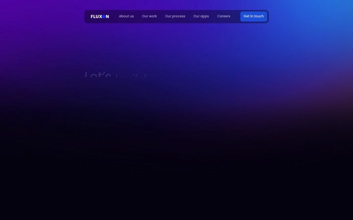 Screenshot του fluxon.com