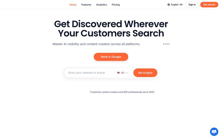 Screenshot of fluxserp.com
