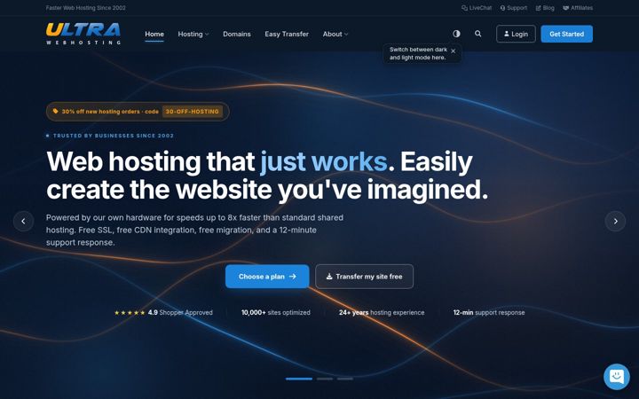 Screenshot του fluxservices.com