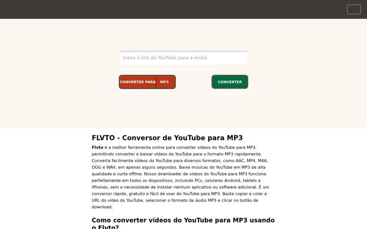 Screenshot of flvto.best
