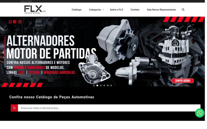 Screenshot of flxautomotive.com.br