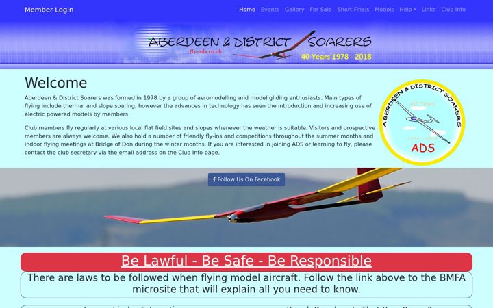 Skærmbillede af fly-ads.co.uk
