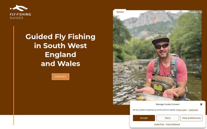 Screenshot of fly-fishing-guides.co.uk