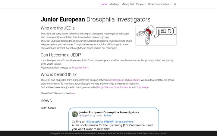 Screenshot of fly-jedi.org
