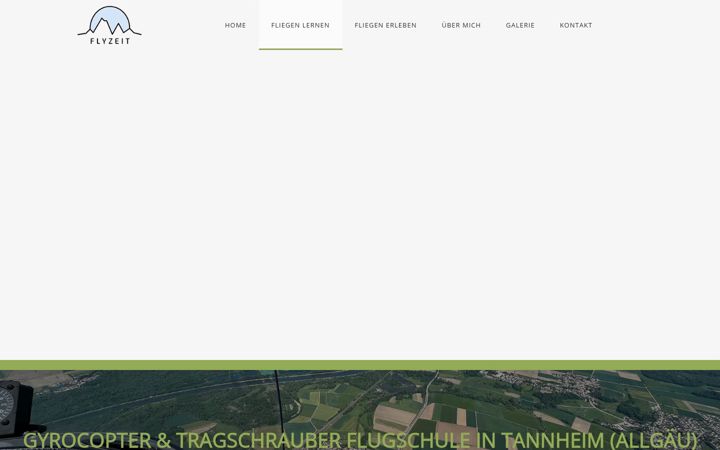 Screenshot of fly-zeit.com