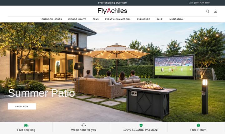 Screenshot of flyachilles.com