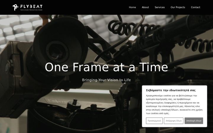 Screenshot of flybeat.gr