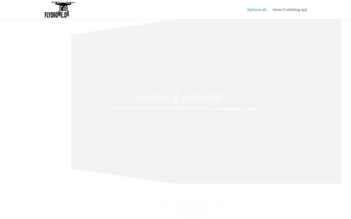 Screenshot of flydrone.dk