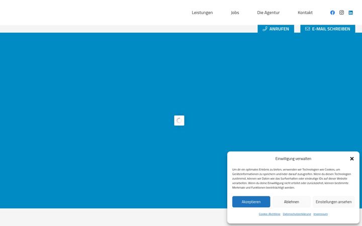 Screenshot ta' flyer-auf-achse.de