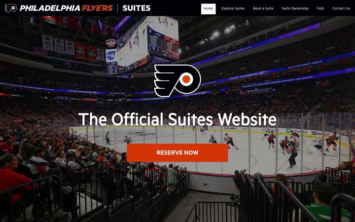 Screenshot of flyerssuites.com