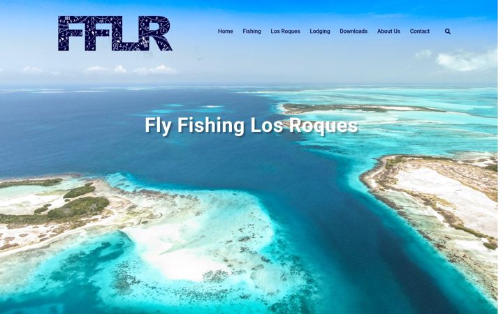 Screenshot of flyfishinglosroques.com