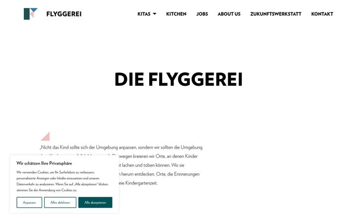 Screenshot of flyggerei.de