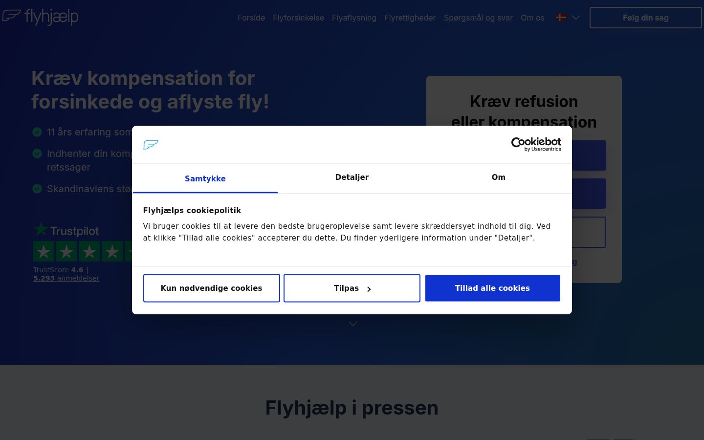 Snímek obrazovky baneru souhlasu zobrazeného před jakoukoli interakcí