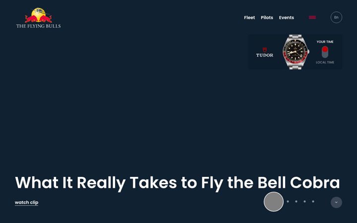 Screenshot of flyingbulls.at