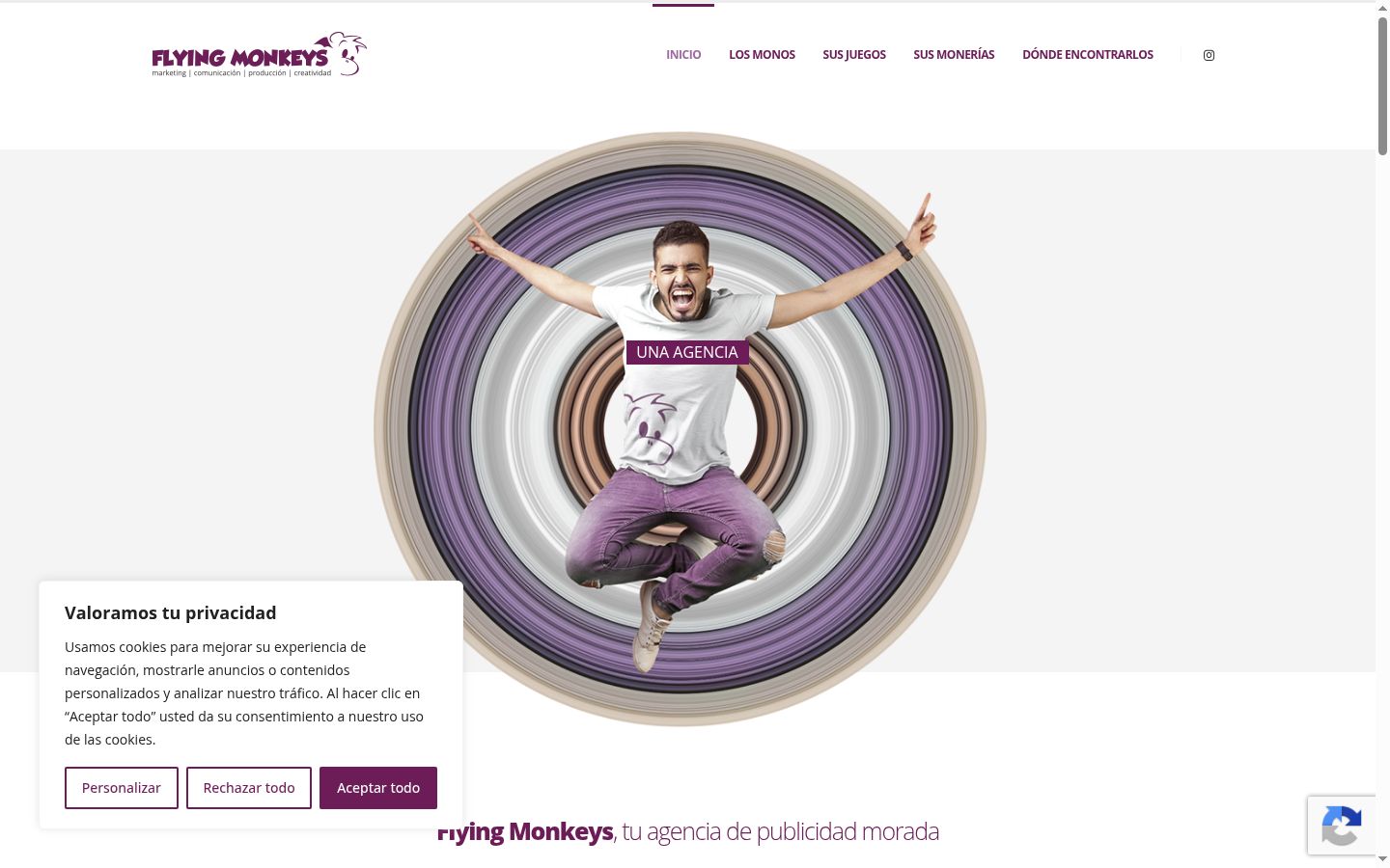 Screenshot tal-banner tal-kunsens muri qabel kwalunkwe interazzjoni