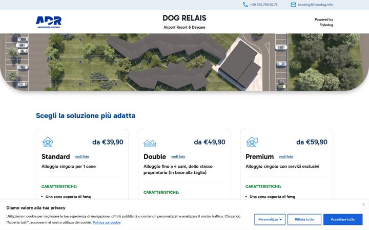 Screenshot of flyledog.info