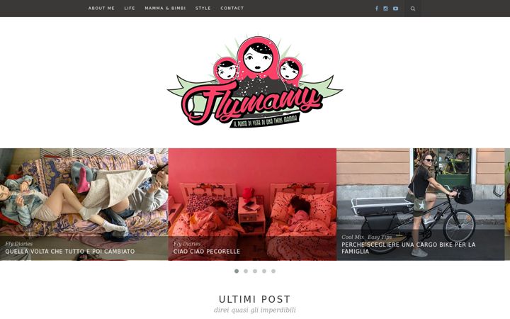 Screenshot of flymamy.com