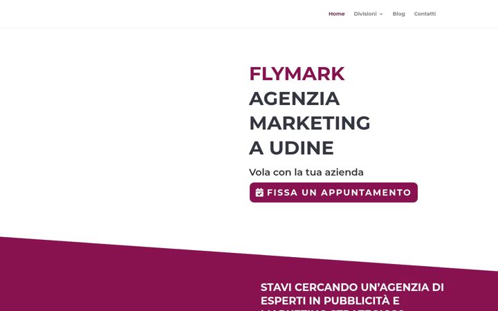 Skærmbillede af flymark.eu