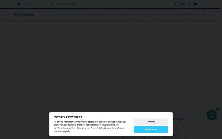 Screenshot of flymedica.pl