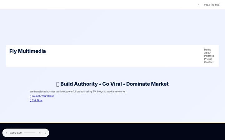 Screenshot of flymultimediagh.com