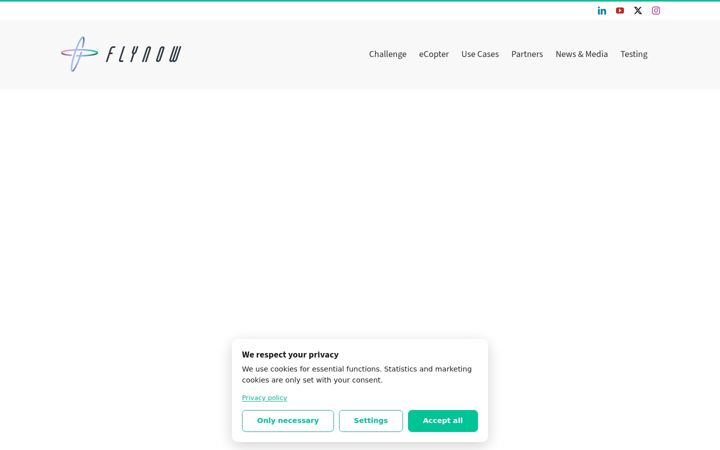 Screenshot of flynow-aviation.com