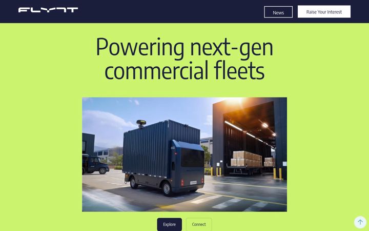 Screenshot of flyntvans.com