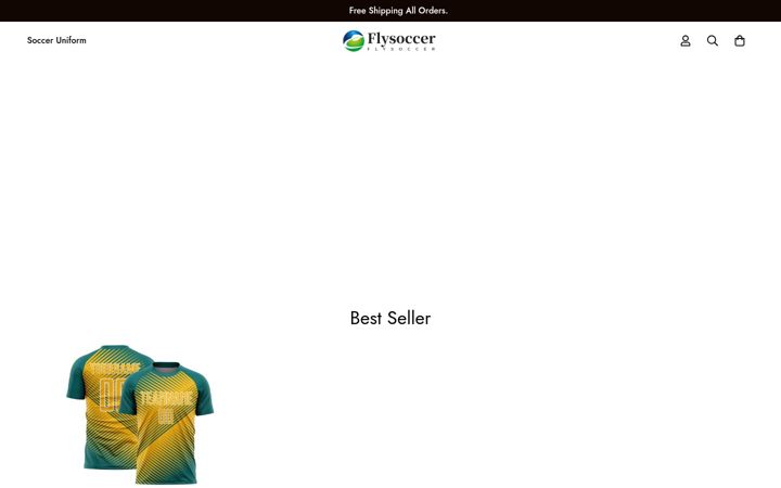 Screenshot von flysoccer.net