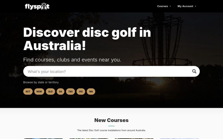 Snímek obrazovky flyspot.com.au