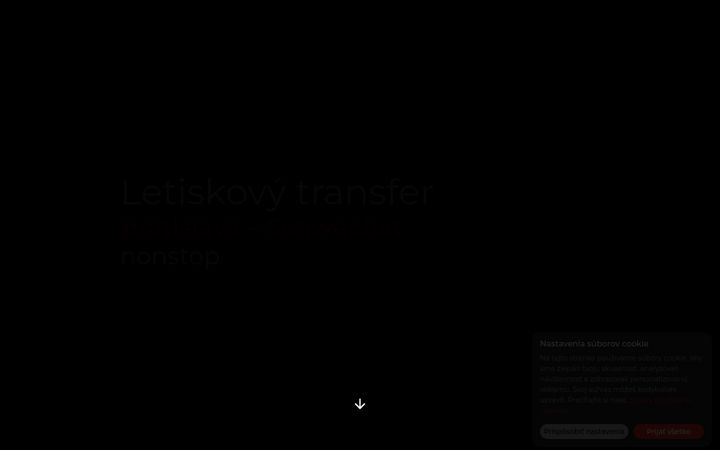 Screenshot of flytaxi.sk