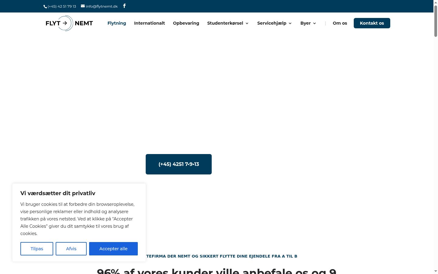 Sutikimo reklamjuostės, rodytos prieš bet kokią sąveiką, ekrano kopija