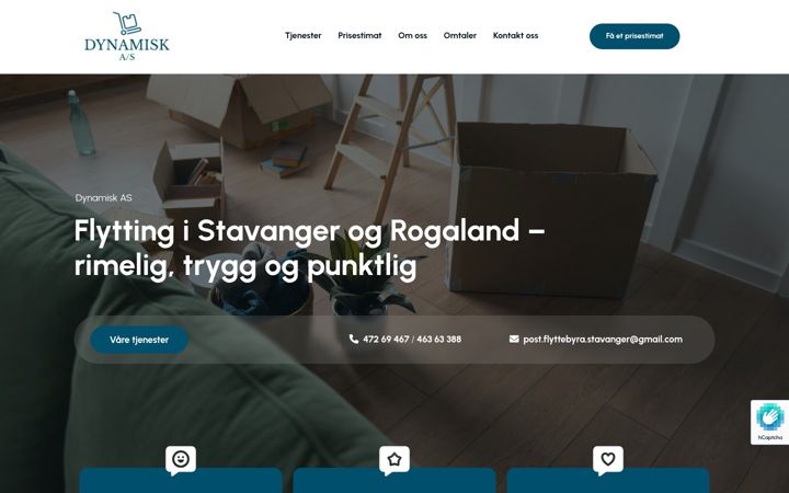 Screenshot of flyttebyra-stavanger.no